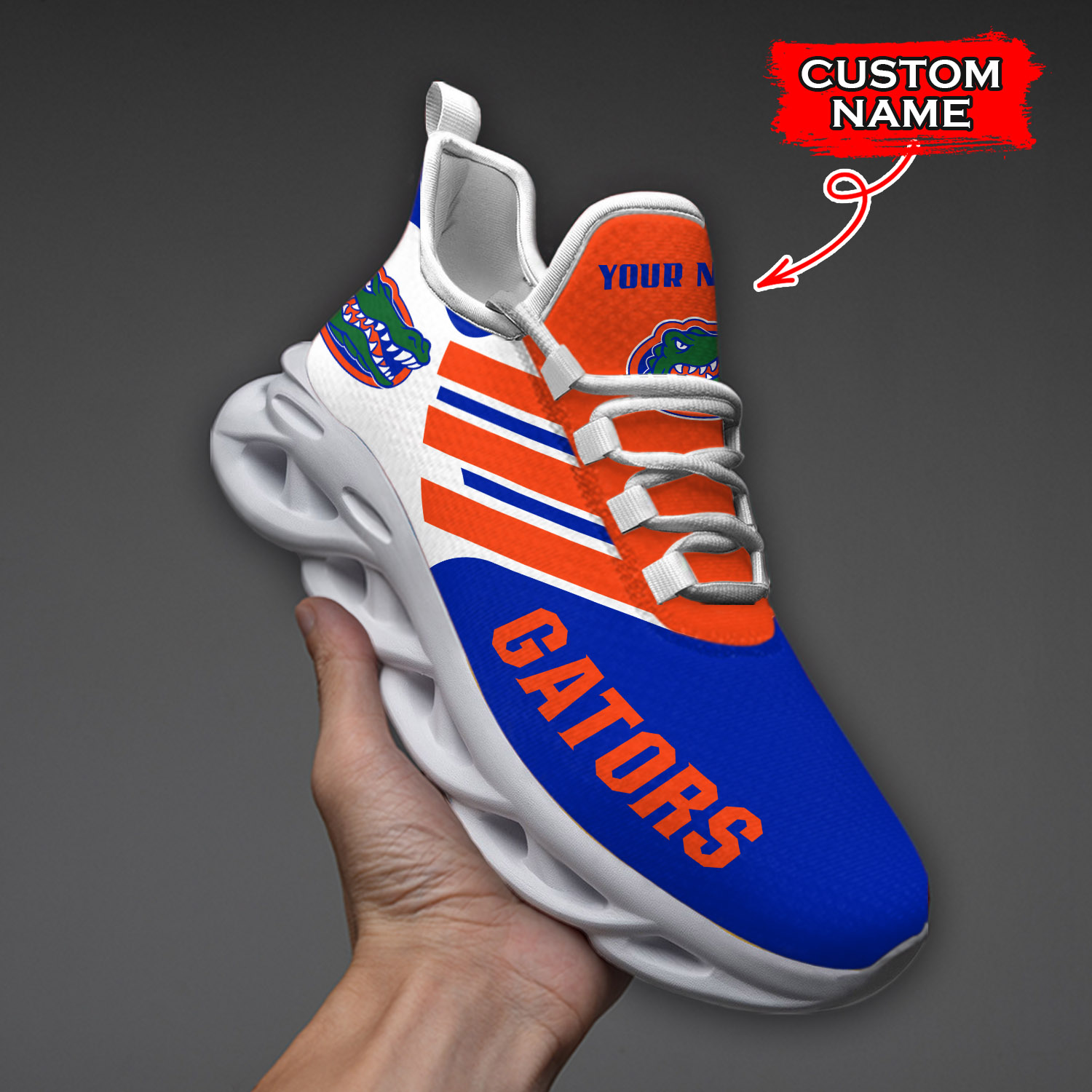 Florida Gators NCAA Max Soul Shoes Sneakers For Men And Women Calebmatthewhans