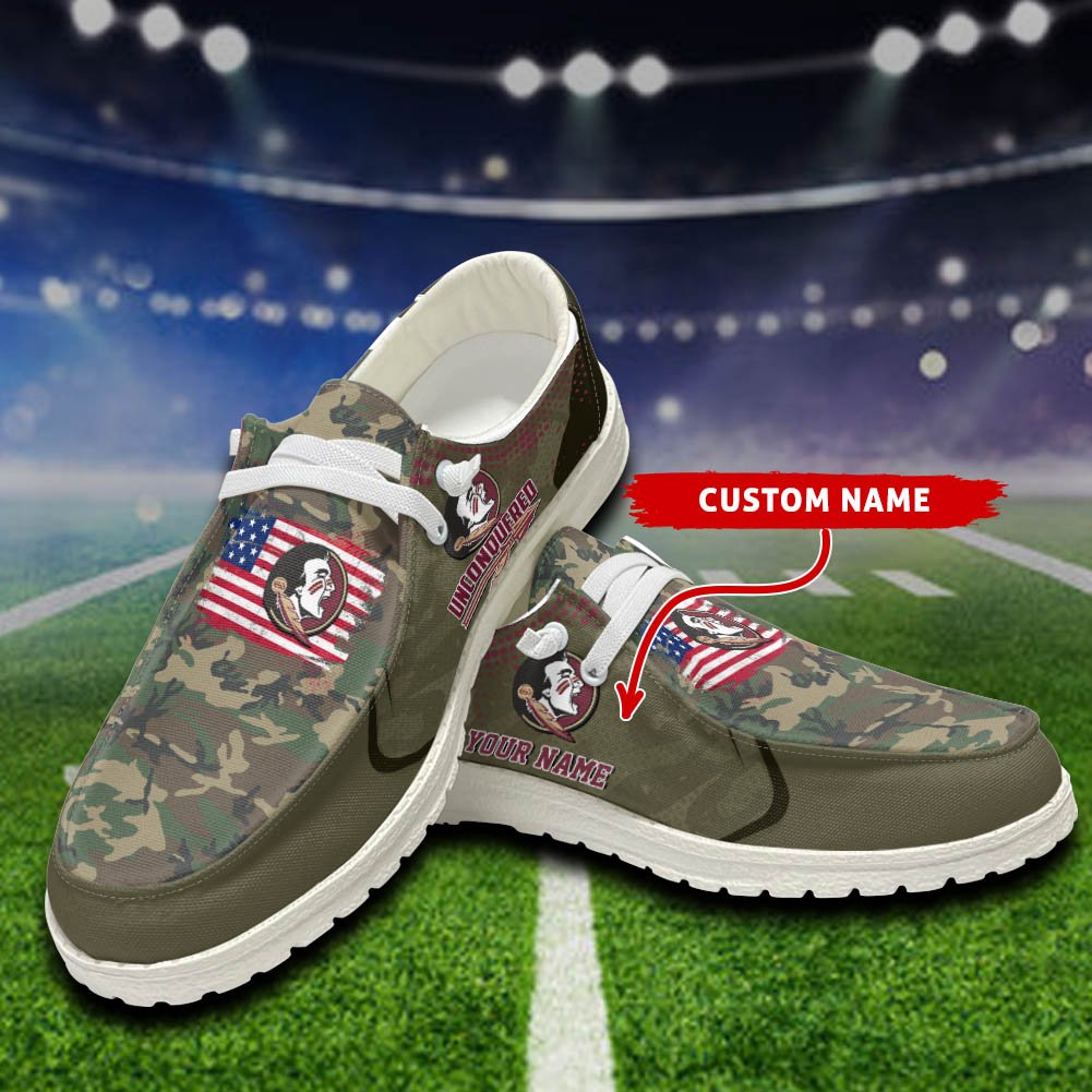 Florida State Seminoles Personalized Hey Dude Shoes For Men And Women Calebmatthewhans