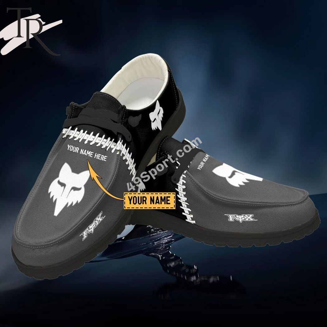 Fox Racing Personalized Hey Dude Shoes For Men And Women Calebmatthewhans