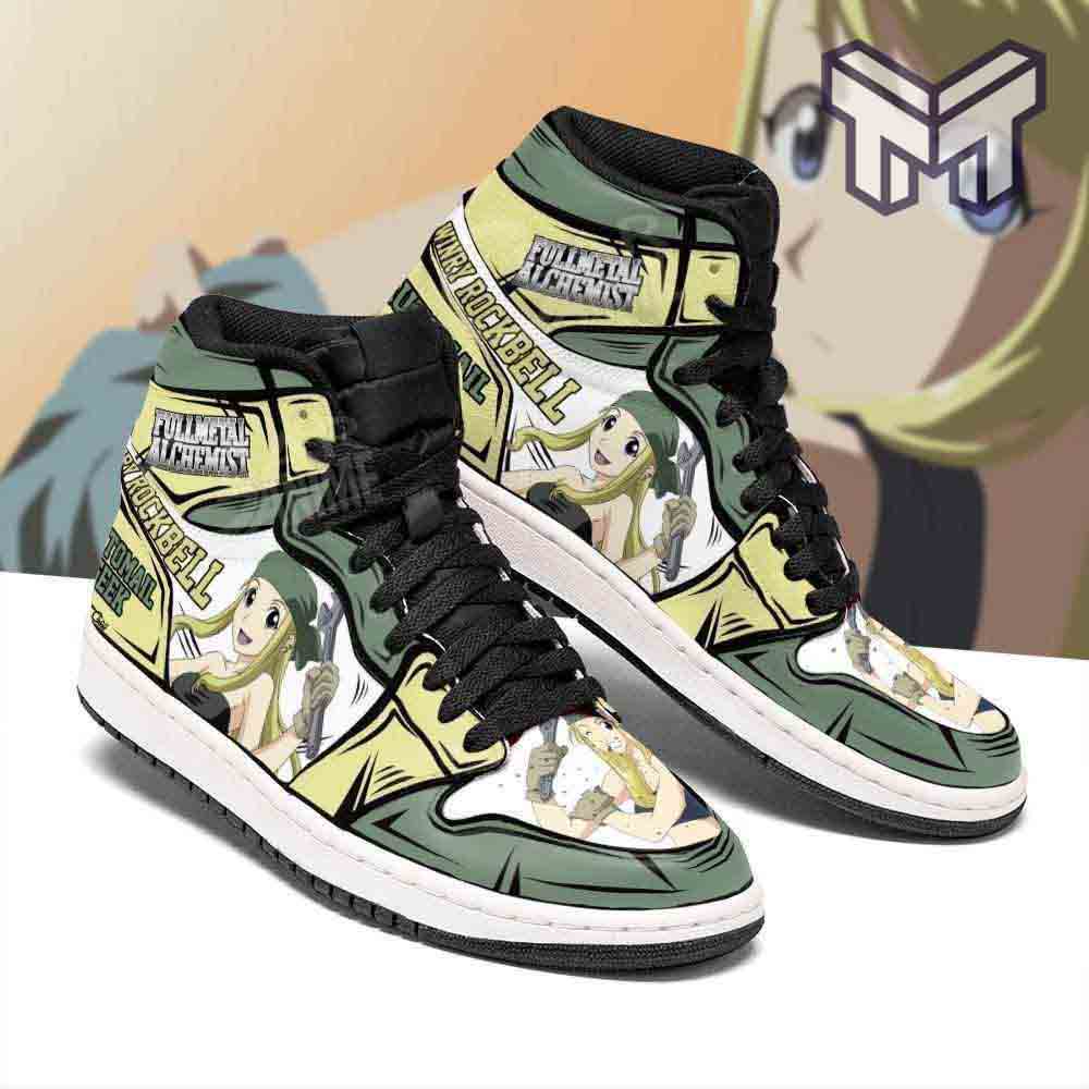 Fullmetal Alchemist AJ1 High Sneakers Shoes For Men And Women Calebmatthewhans