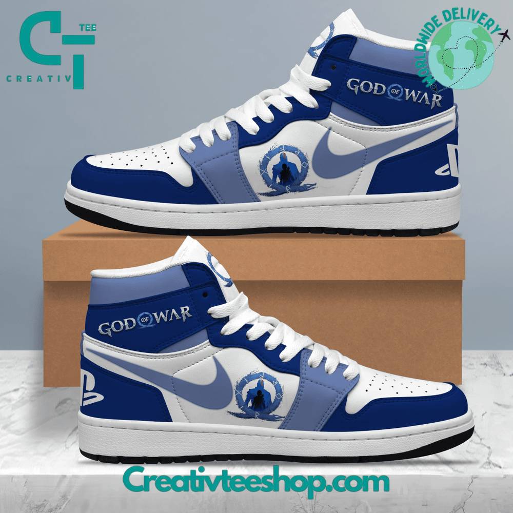 God Of Wars AJ1 High Sneakers Shoes For Men And Women Calebmatthewhans