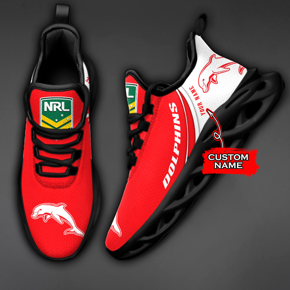 Gold Coast Titans NRL Max Soul Shoes Sneakers For Men And Women Calebmatthewhans