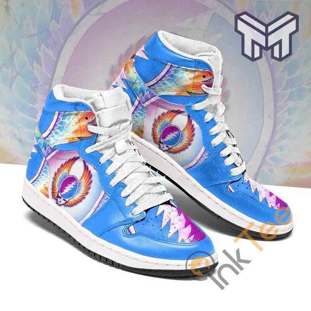 Grateful Dead AJ1 High Sneakers Shoes For Men And Women Calebmatthewhans