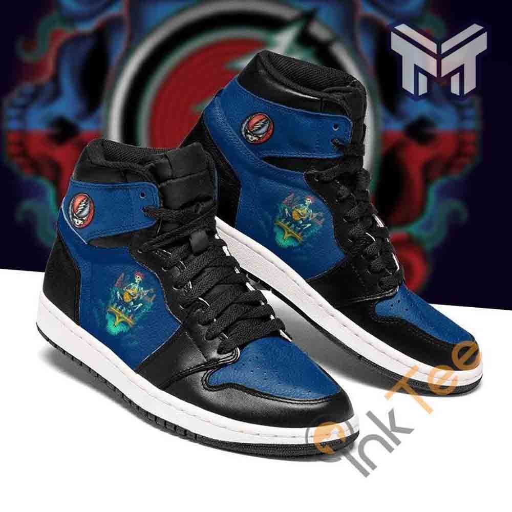 Grateful Dead AJ1 High Sneakers Shoes For Men And Women Calebmatthewhans
