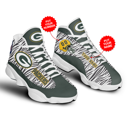 Green Bay Packers AJ13 Sneakers Shoes For Men And Women Calebmatthewhans