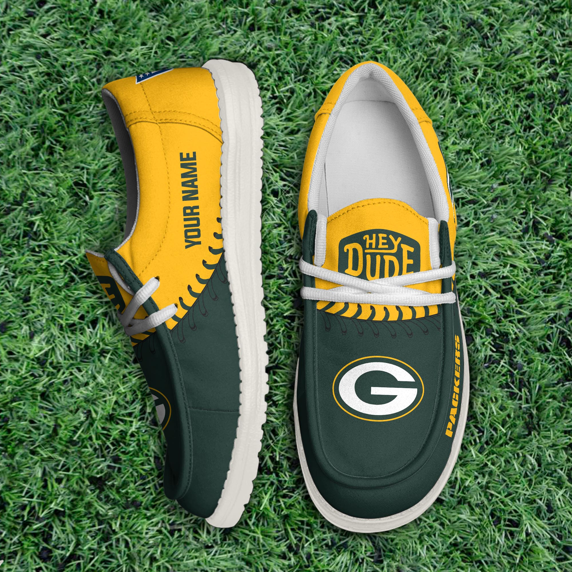Green Bay Packers Hey Dude Shoes For Men And Women Calebmatthewhans