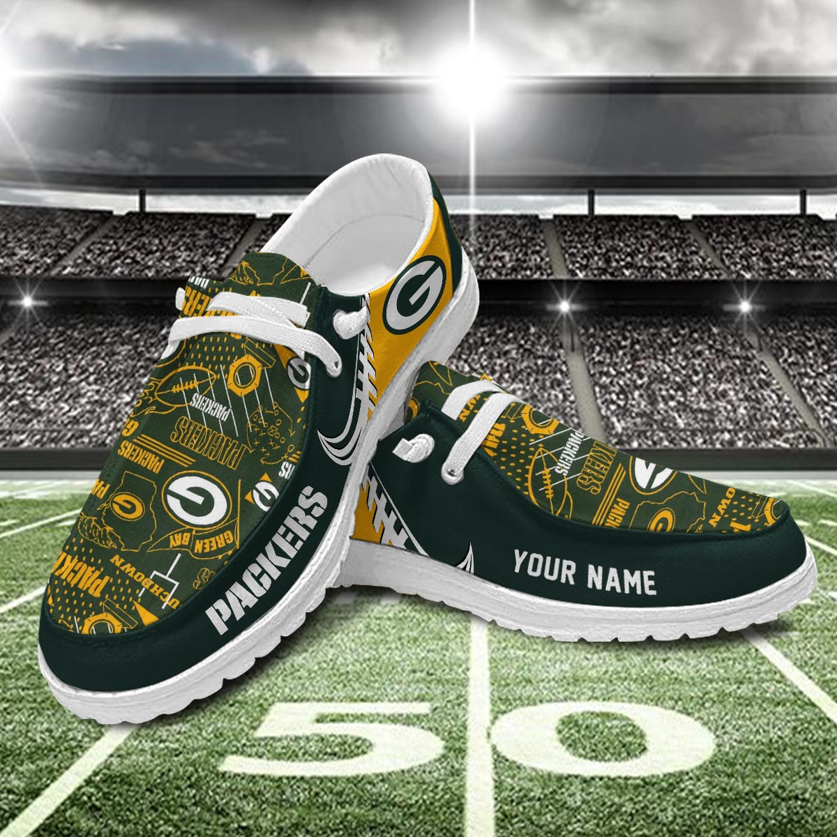 Green Bay Packers Hey Dude Shoes For Men And Women Calebmatthewhans