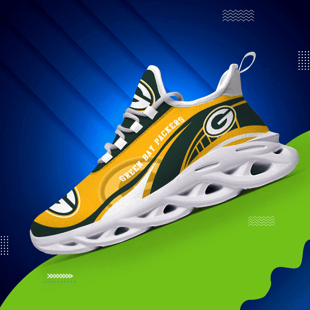 Green Bay Packers Max Soul Shoes Sneakers For Men And Women Calebmatthewhans