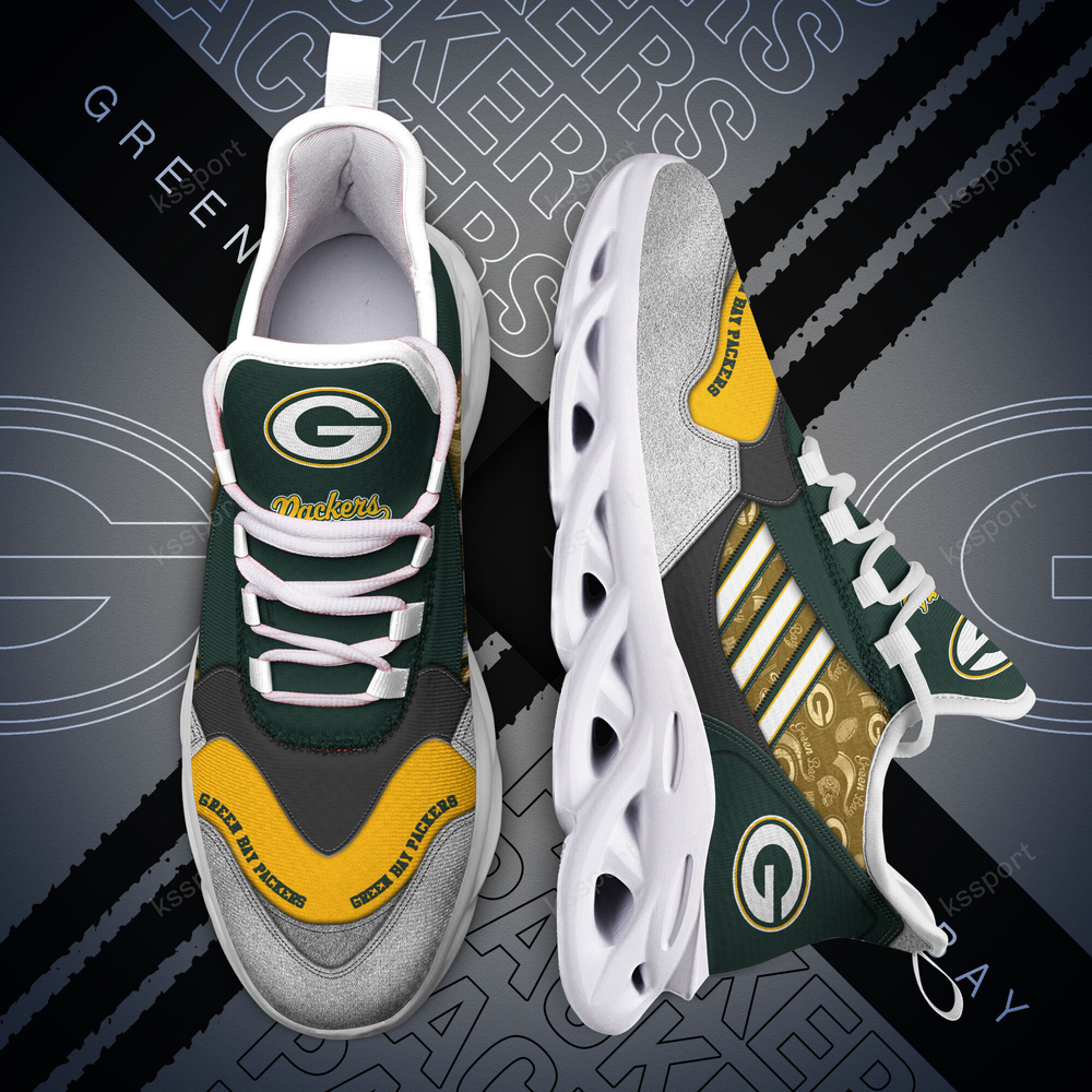 Green Bay Packers Max Soul Shoes Sneakers For Men And Women Calebmatthewhans