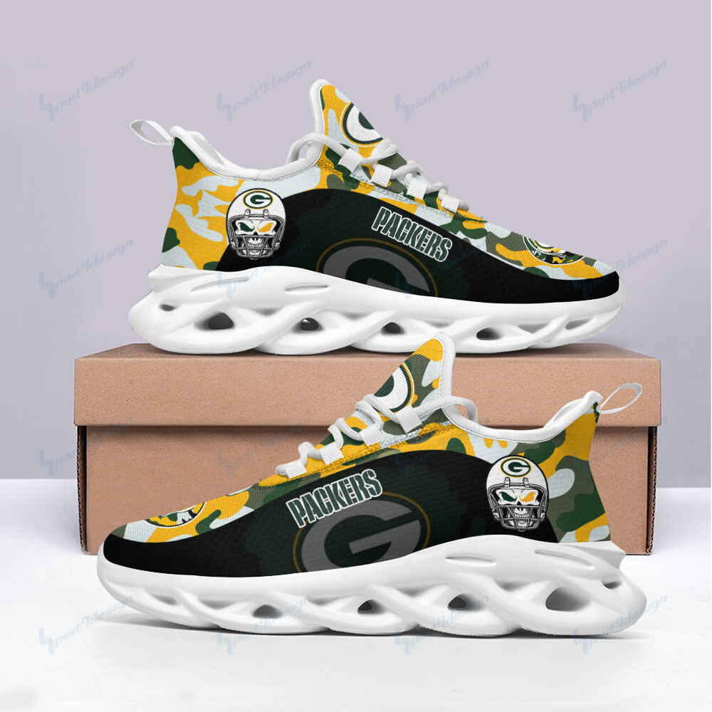Green Bay Packers Max Soul Shoes Sneakers For Men And Women Calebmatthewhans