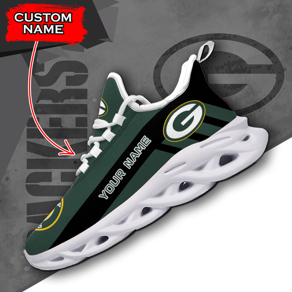 Green Bay Packers NFL Max Soul Shoes Sneakers For Men And Women Calebmatthewhans