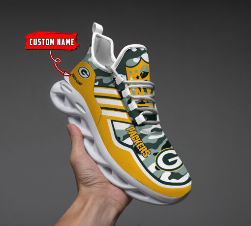 Green Bay Packers NFL Max Soul Shoes Sneakers For Men And Women Calebmatthewhans
