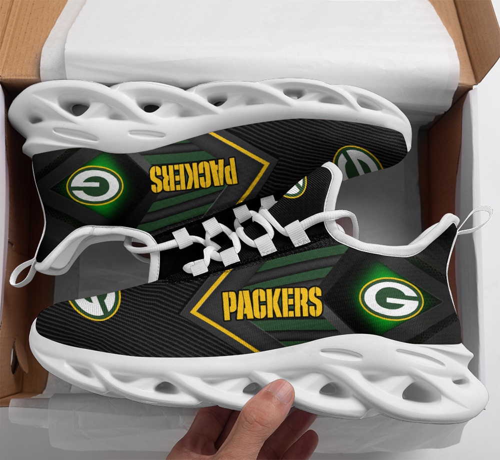 Green Bay Packers NFL Max Soul Shoes Sneakers For Men And Women Calebmatthewhans