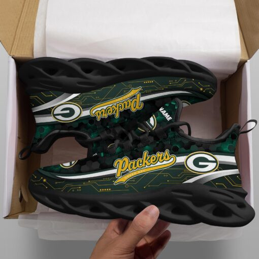 Green Bay Packers NFL Max Soul Shoes Sneakers For Men And Women Calebmatthewhans