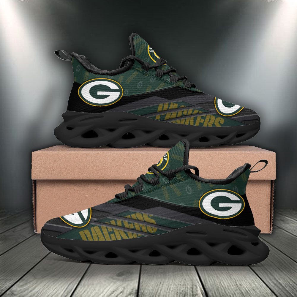 Green Bay Packers NFL Max Soul Shoes Sneakers For Men And Women Calebmatthewhans