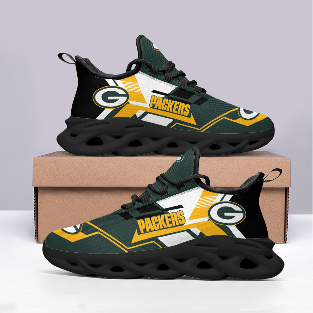 Green Bay Packers NFL Max Soul Shoes Sneakers For Men And Women Calebmatthewhans
