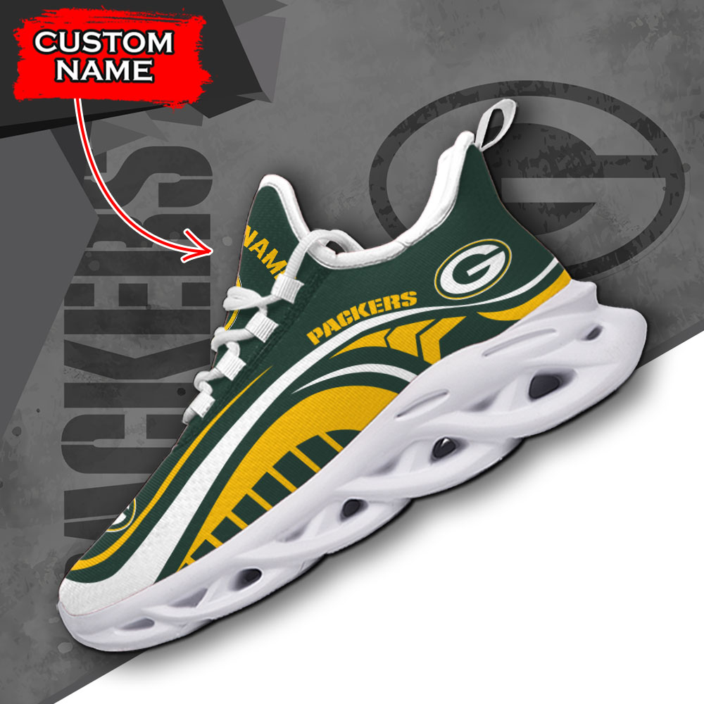 Green Bay Packers NFL Max Soul Shoes Sneakers For Men And Women Calebmatthewhans