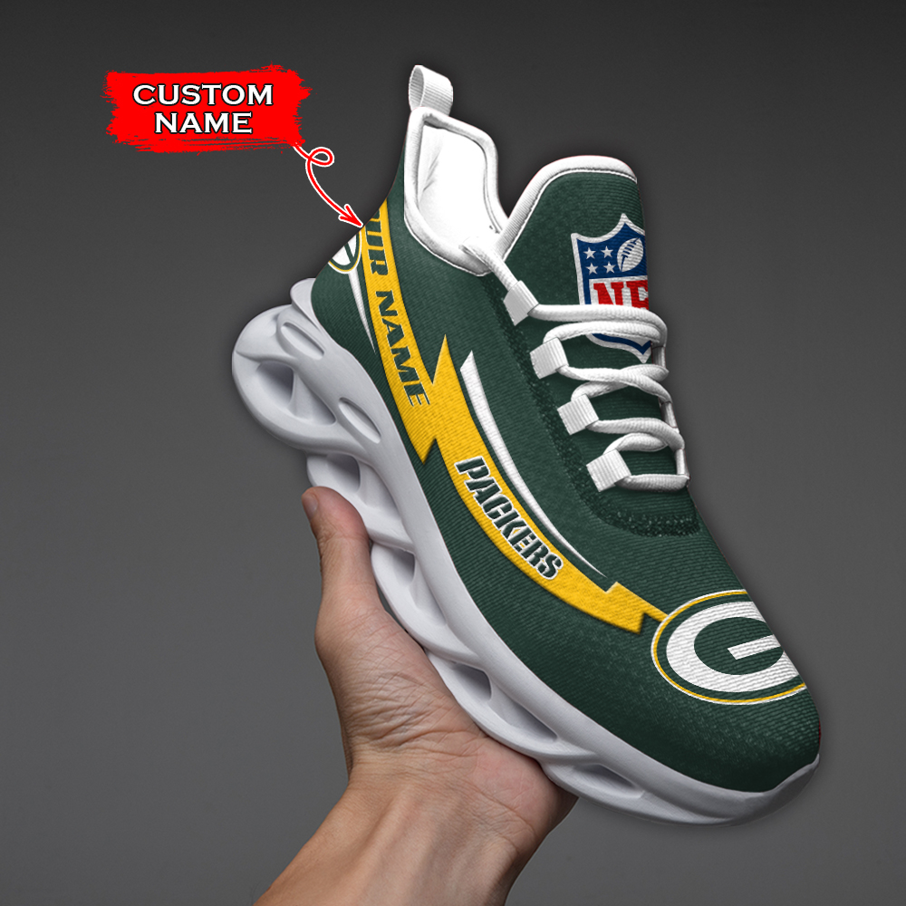 Green Bay Packers NFL Max Soul Shoes Sneakers For Men And Women Calebmatthewhans