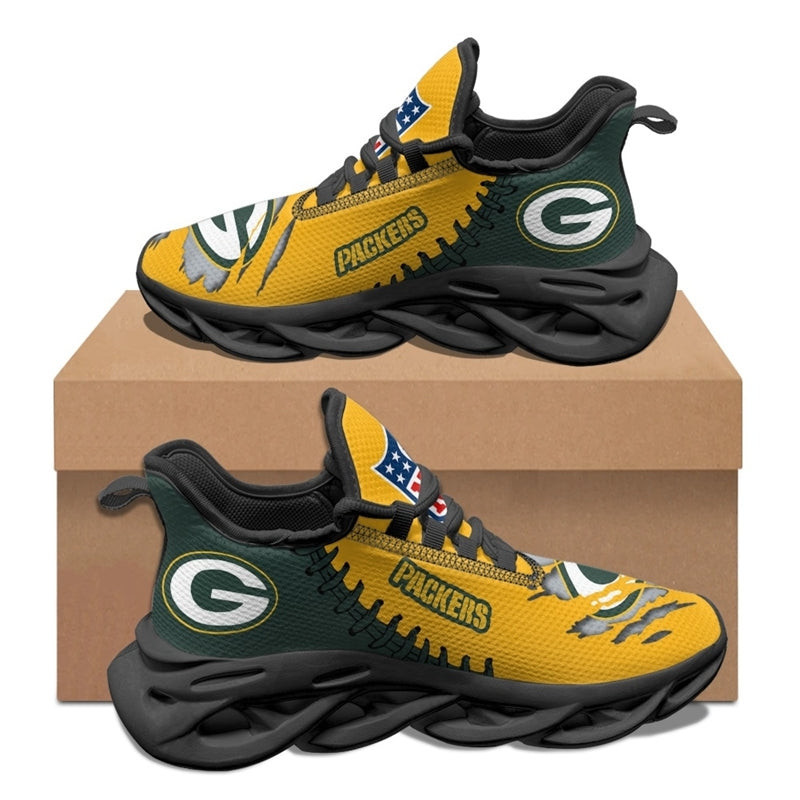 Green Bay Packers NFL Max Soul Shoes Sneakers For Men And Women Calebmatthewhans