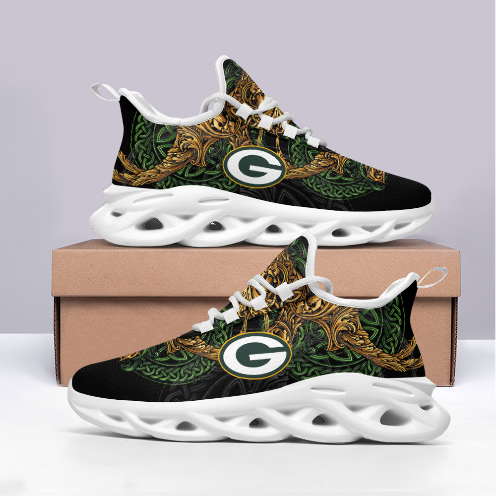 Green Bay Packers NFL Max Soul Shoes Sneakers For Men And Women Calebmatthewhans