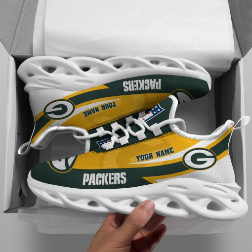 Green Bay Packers NFL Max Soul Shoes Sneakers For Men And Women Calebmatthewhans