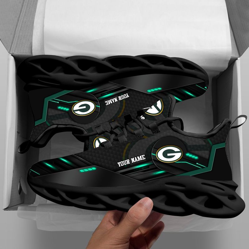Green Bay Packers NFL Max Soul Shoes Sneakers For Men And Women Calebmatthewhans