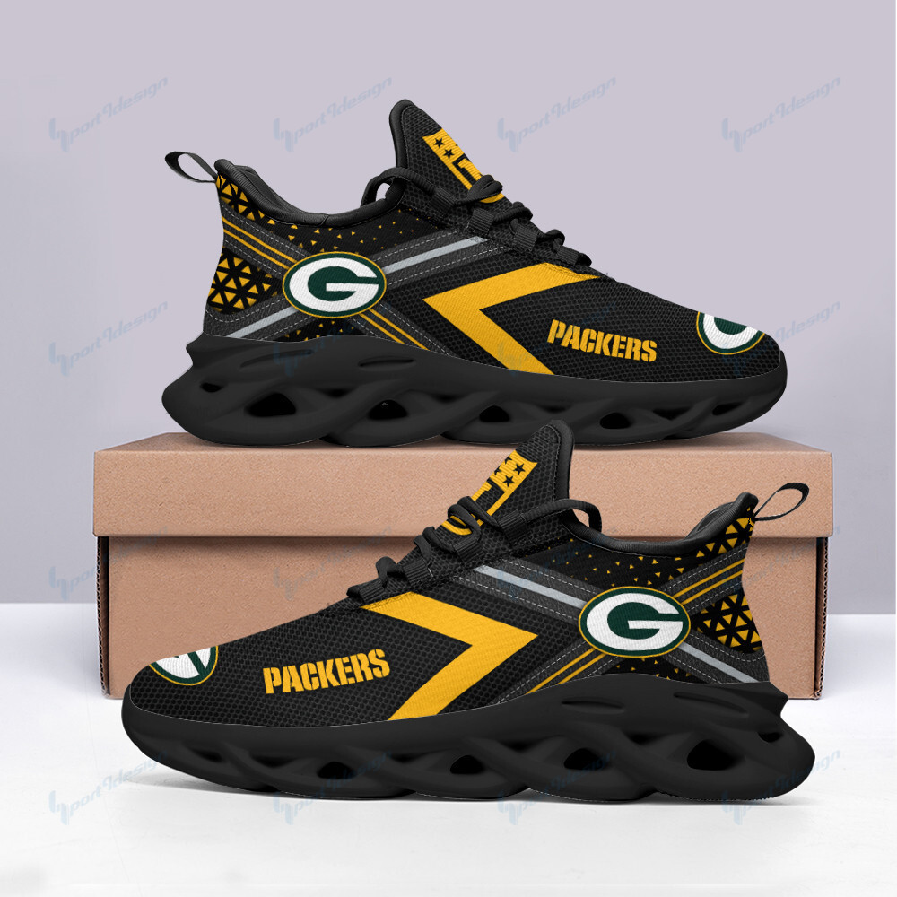 Green Bay Packers NFL Max Soul Shoes Sneakers For Men And Women Calebmatthewhans