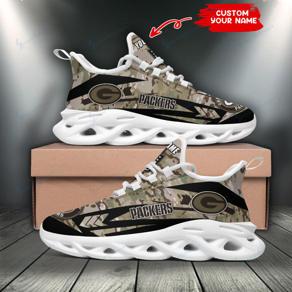 Green Bay Packers NFL Max Soul Shoes Sneakers For Men And Women Calebmatthewhans