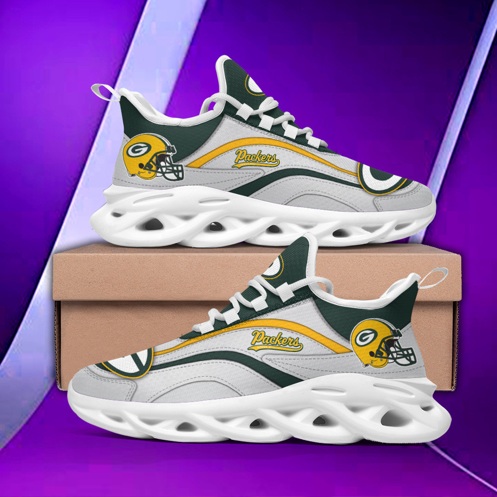 Green Bay Packers NFL Max Soul Shoes Sneakers For Men And Women Calebmatthewhans