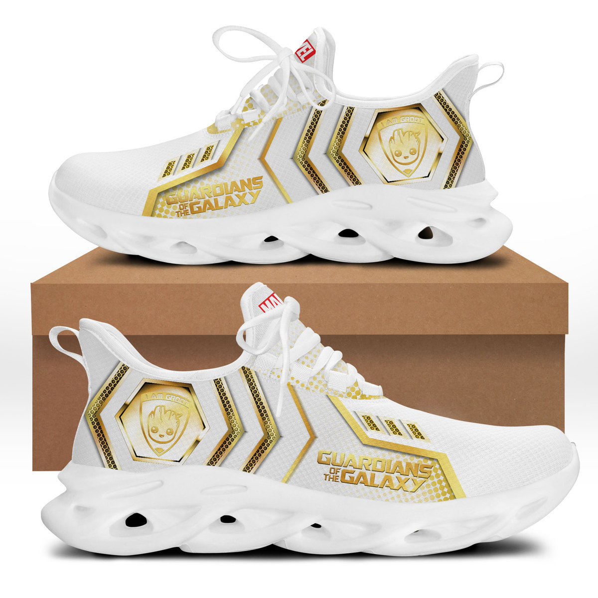 Guardians of the Galaxy Rocket I Am Groot Max Soul Shoes Sneakers For Men And Women Calebmatthewhans