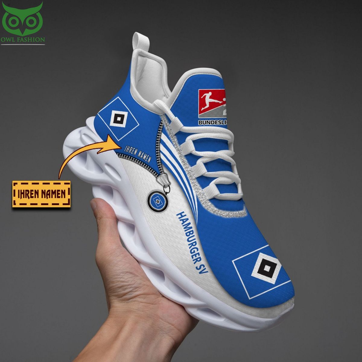 Hamburger SV Max Soul Shoes Sneakers For Men And Women Calebmatthewhans