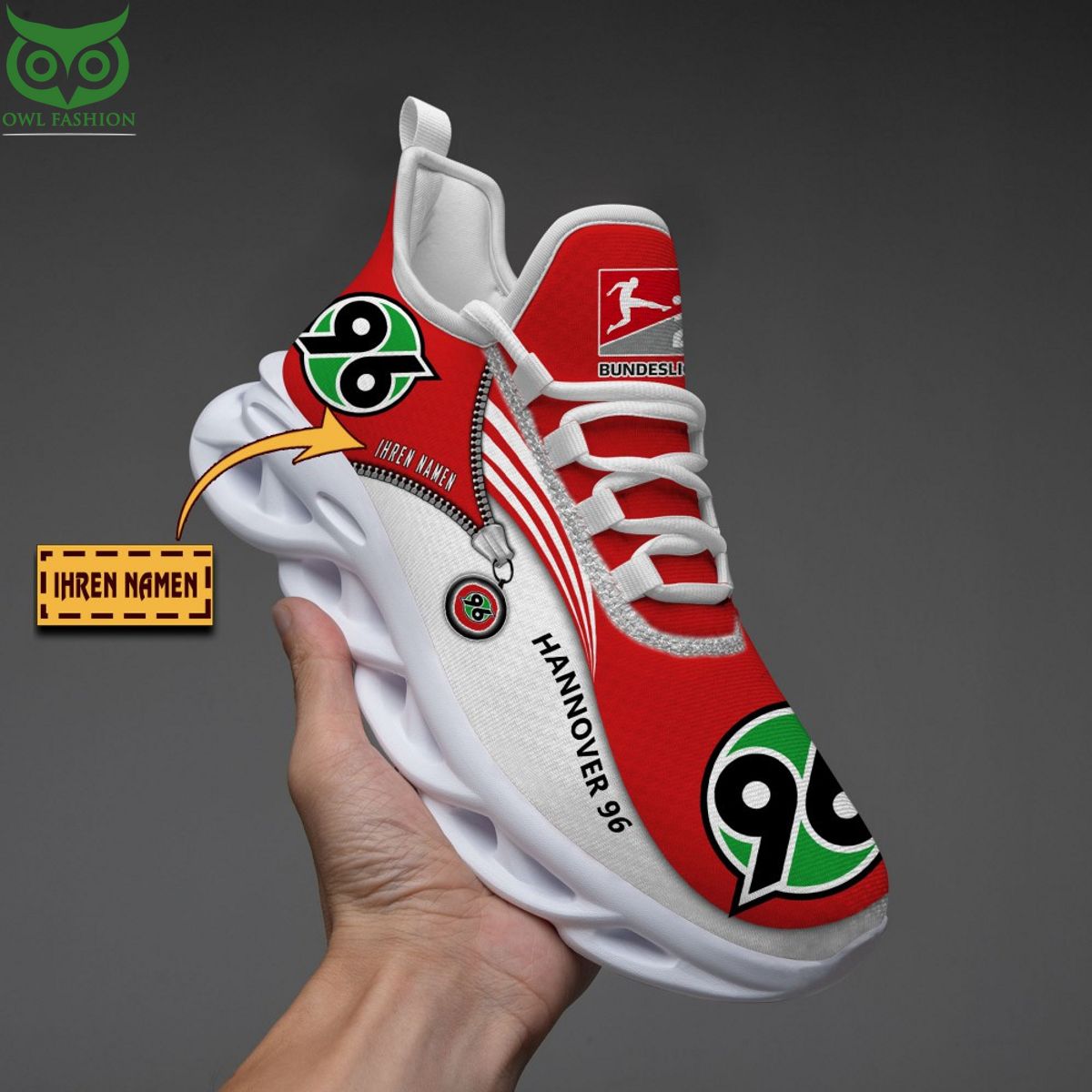 Hannover 96 Max Soul Shoes Sneakers For Men And Women Calebmatthewhans