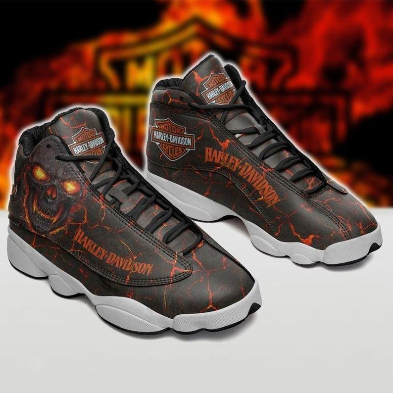 Harley Davidson AJ13 Sneakers Shoes For Men And Women Calebmatthewhans