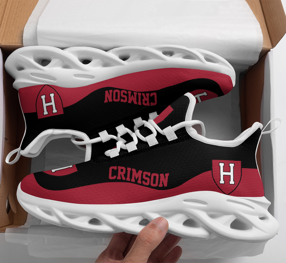 Harvard Crimson Max Soul Shoes Sneakers For Men And Women Calebmatthewhans