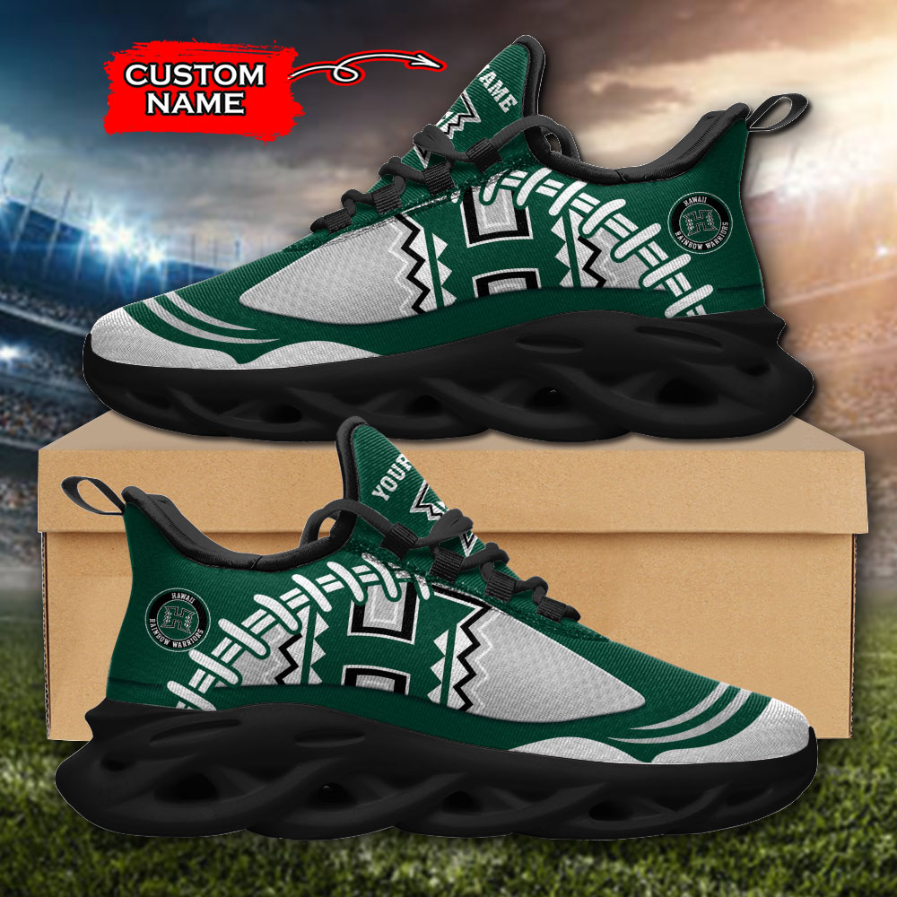 Hawaii Rainbow Warriors NCAA Max Soul Shoes Sneakers For Men And Women Calebmatthewhans