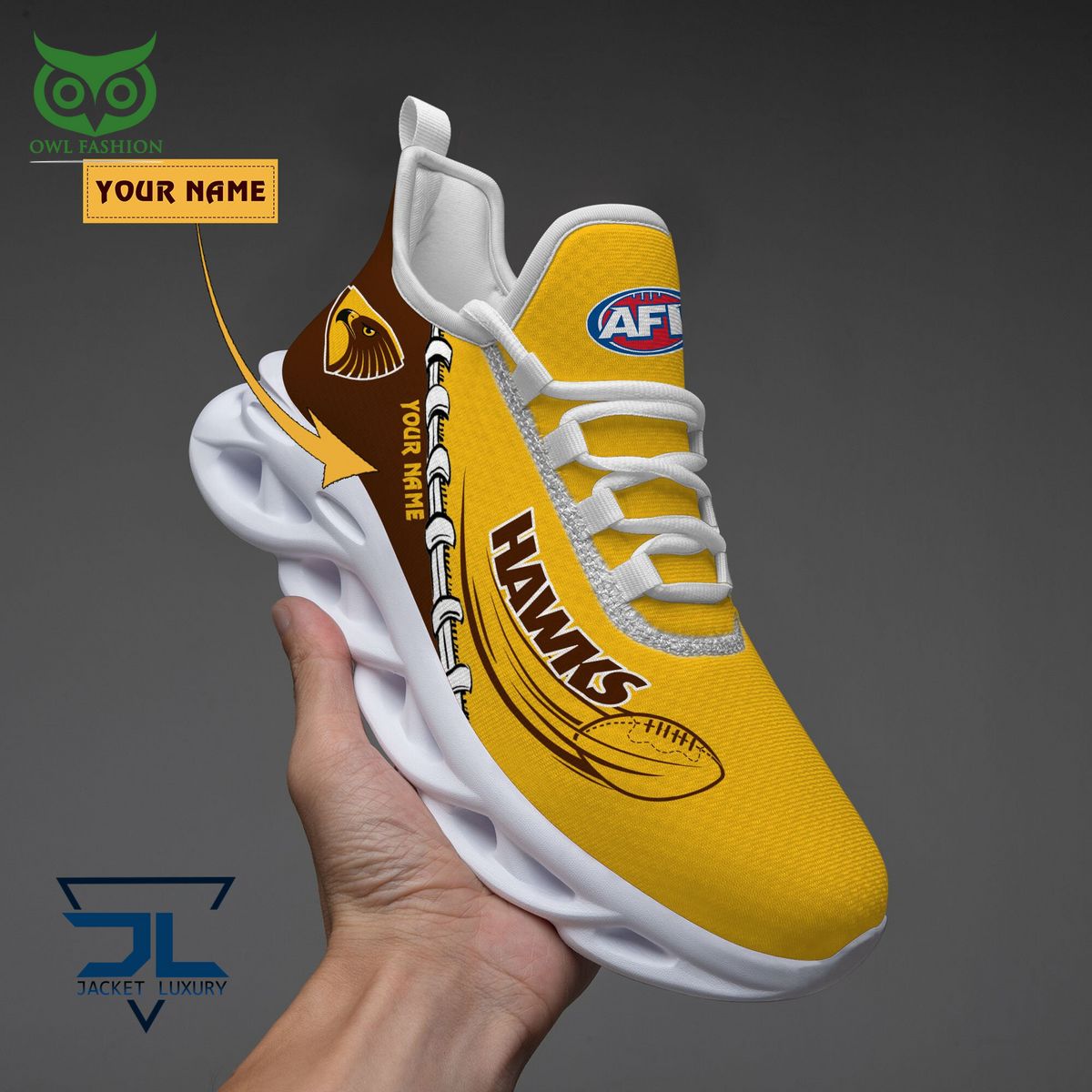 Hawthorn Football Max Soul Shoes Sneakers For Men And Women Calebmatthewhans