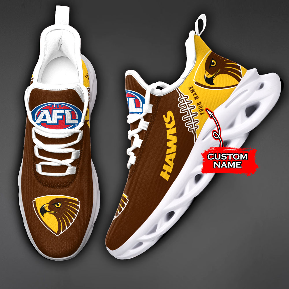Hawthorn Hawks AFL Max Soul Shoes Sneakers For Men And Women Calebmatthewhans