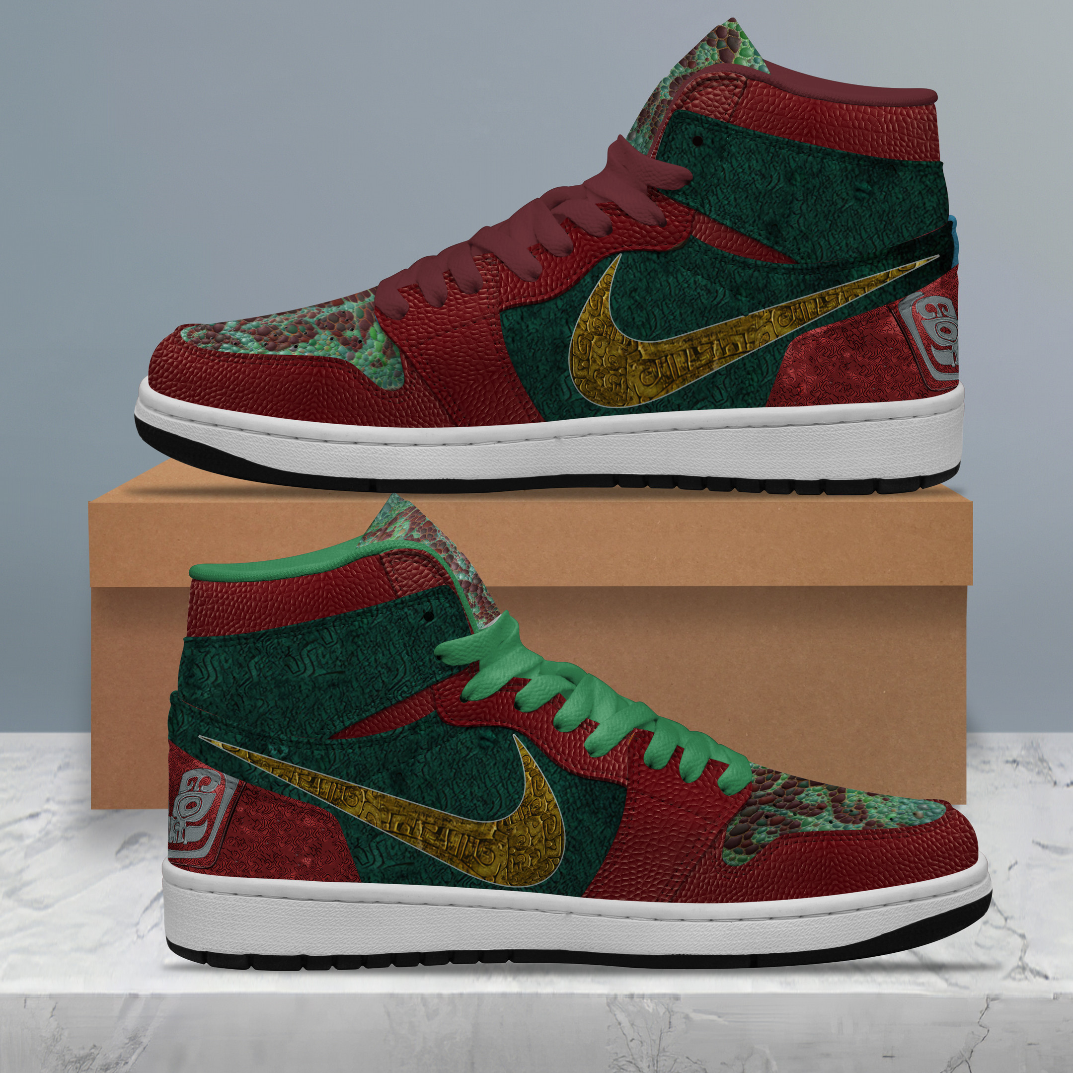 Hazbin Hotel AJ1 High Sneakers Shoes For Men And Women Calebmatthewhans