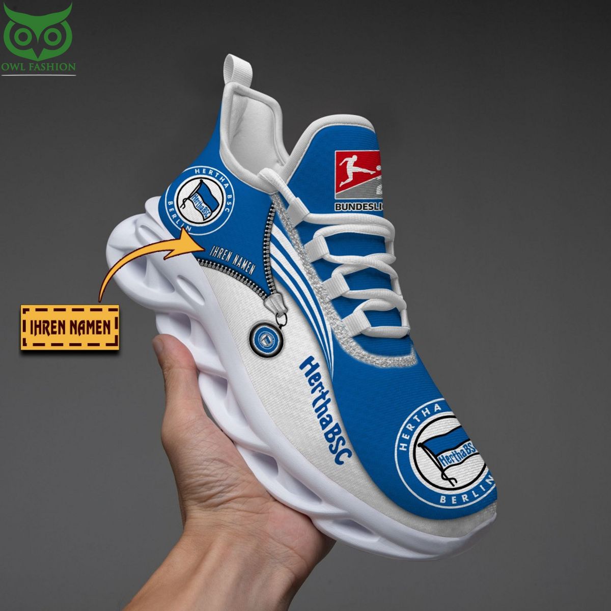 Hertha BSC Max Soul Shoes Sneakers For Men And Women Calebmatthewhans