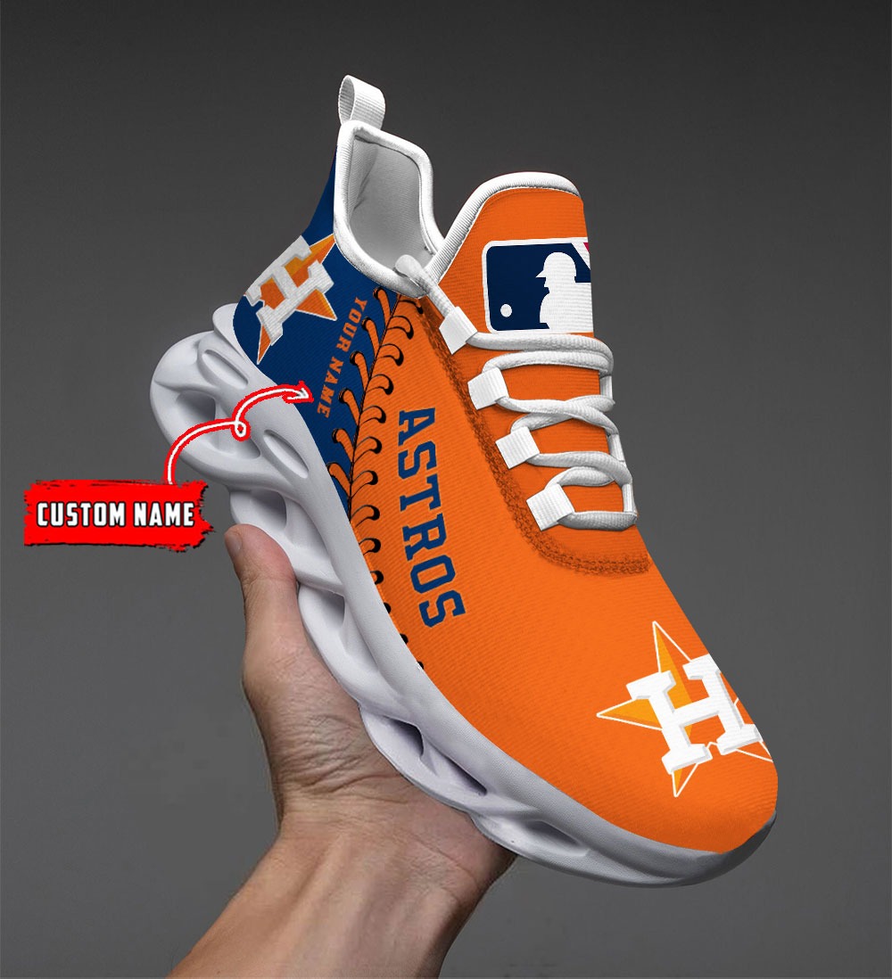 Houston Astros MLB Max Soul Shoes Sneakers For Men And Women Calebmatthewhans