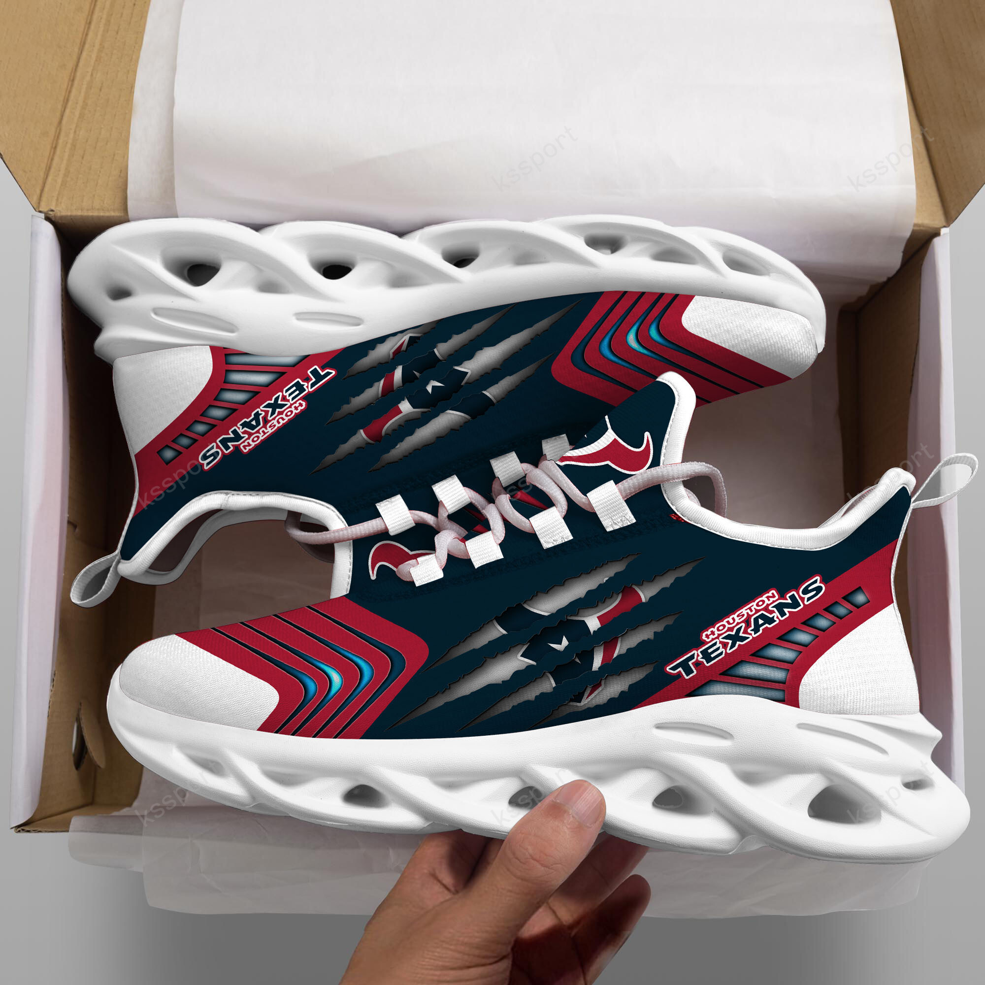 Houston Texans NFL Max Soul Shoes Sneakers For Men And Women Calebmatthewhans