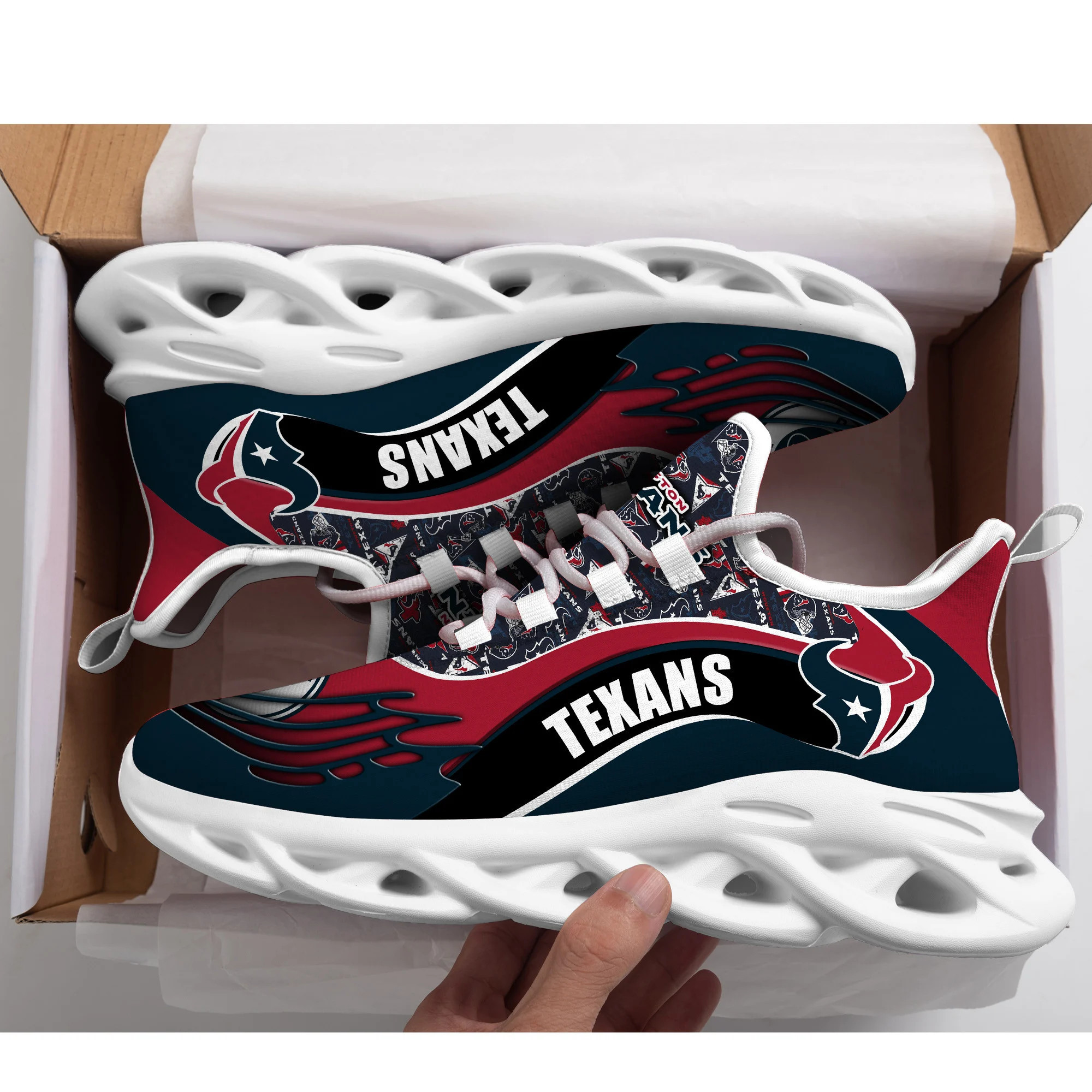 Houston Texans NFL Max Soul Shoes Sneakers For Men And Women Calebmatthewhans