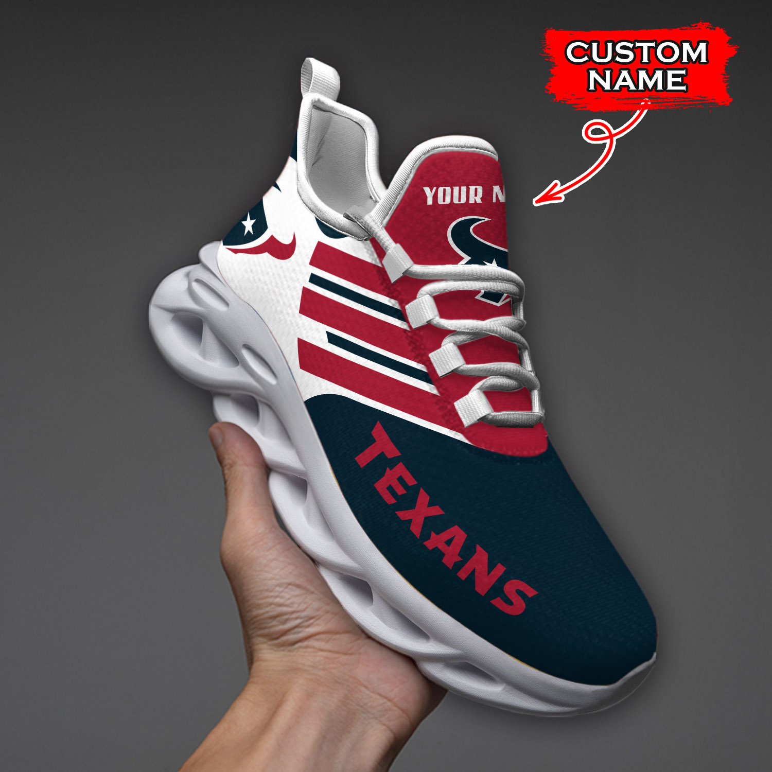 Houston Texans NFL Max Soul Shoes Sneakers For Men And Women Calebmatthewhans