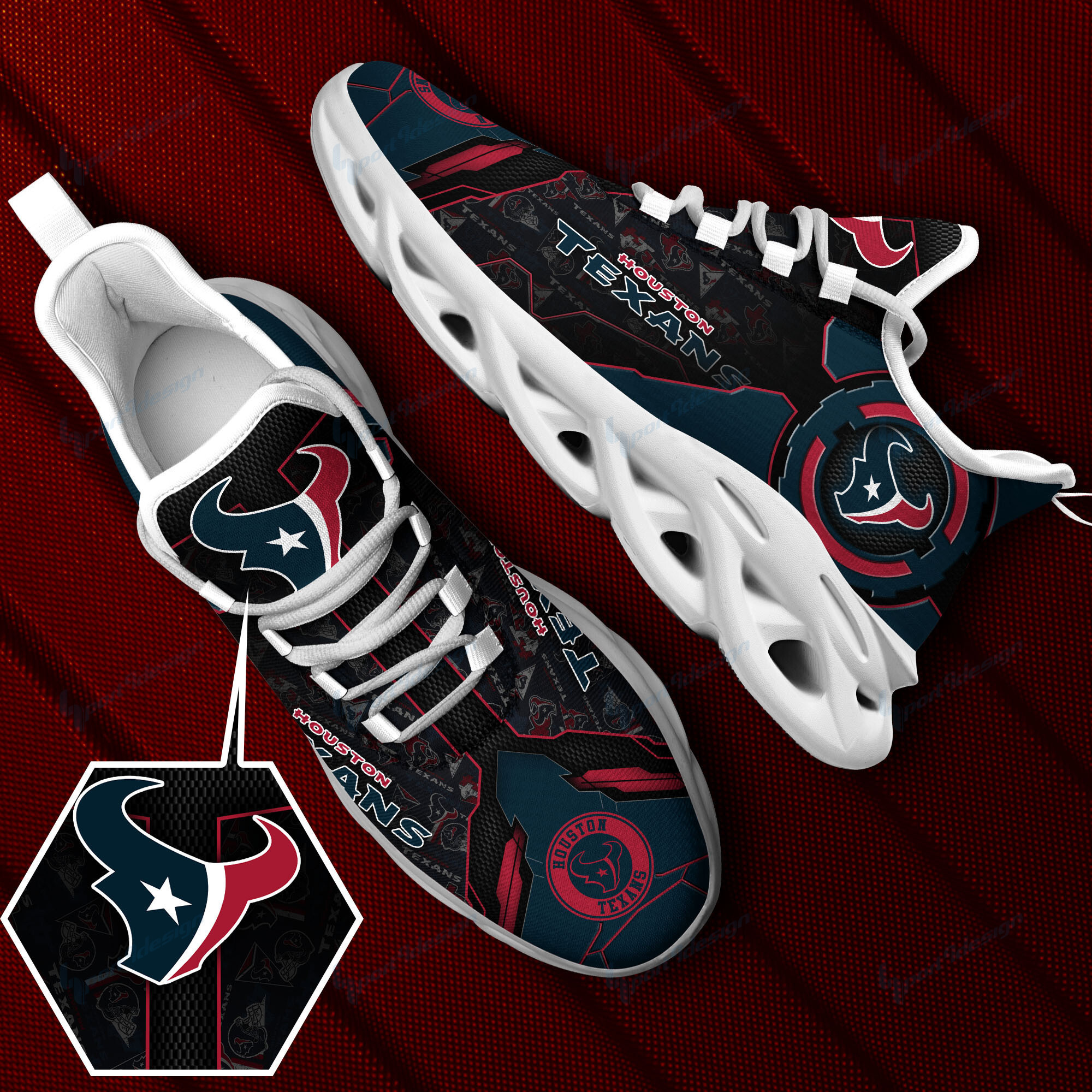 Houston Texans NFL Max Soul Shoes Sneakers For Men And Women Calebmatthewhans