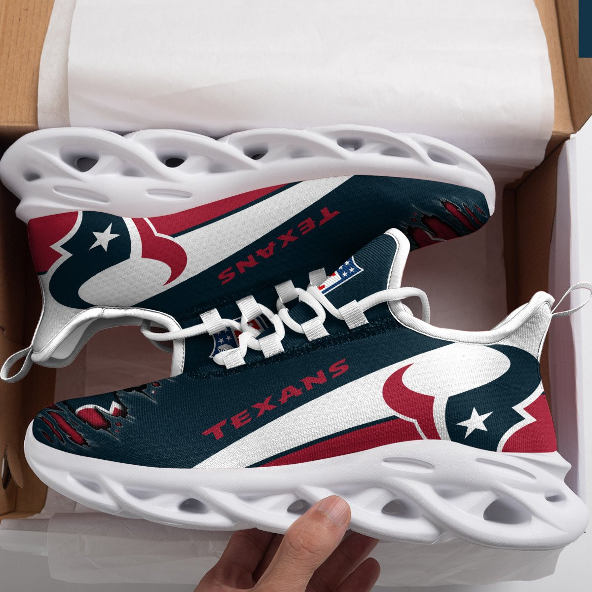 Houston Texans NFL Max Soul Shoes Sneakers For Men And Women Calebmatthewhans