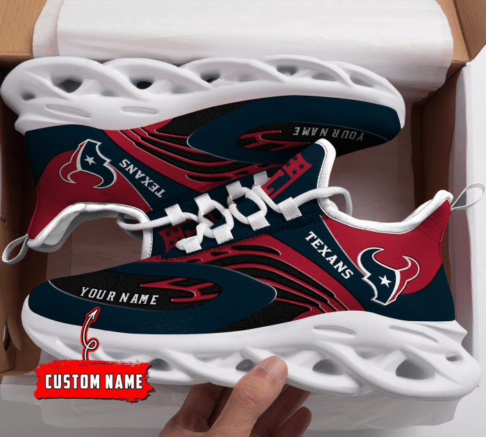 Houston Texans NFL Max Soul Shoes Sneakers For Men And Women Calebmatthewhans