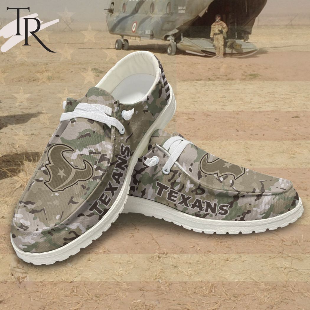 Houston Texans Personalized Hey Dude Shoes For Men And Women Calebmatthewhans