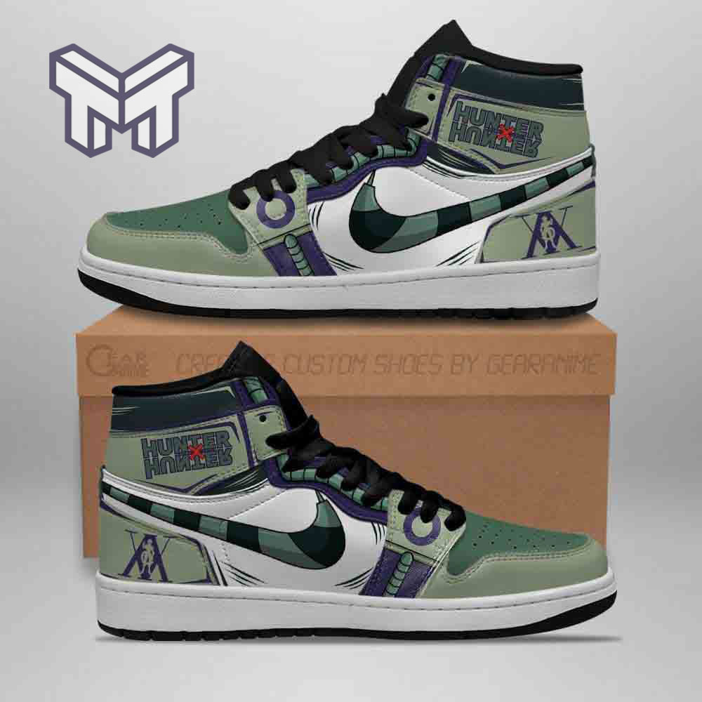 Hunter X Hunter AJ1 High Sneakers Shoes For Men And Women Calebmatthewhans
