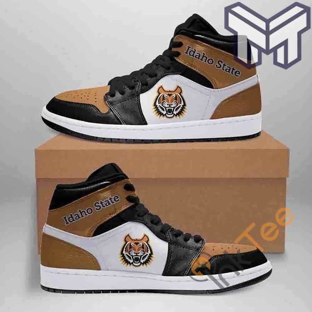Idaho State Bengals AJ1 High Sneakers Shoes For Men And Women Calebmatthewhans