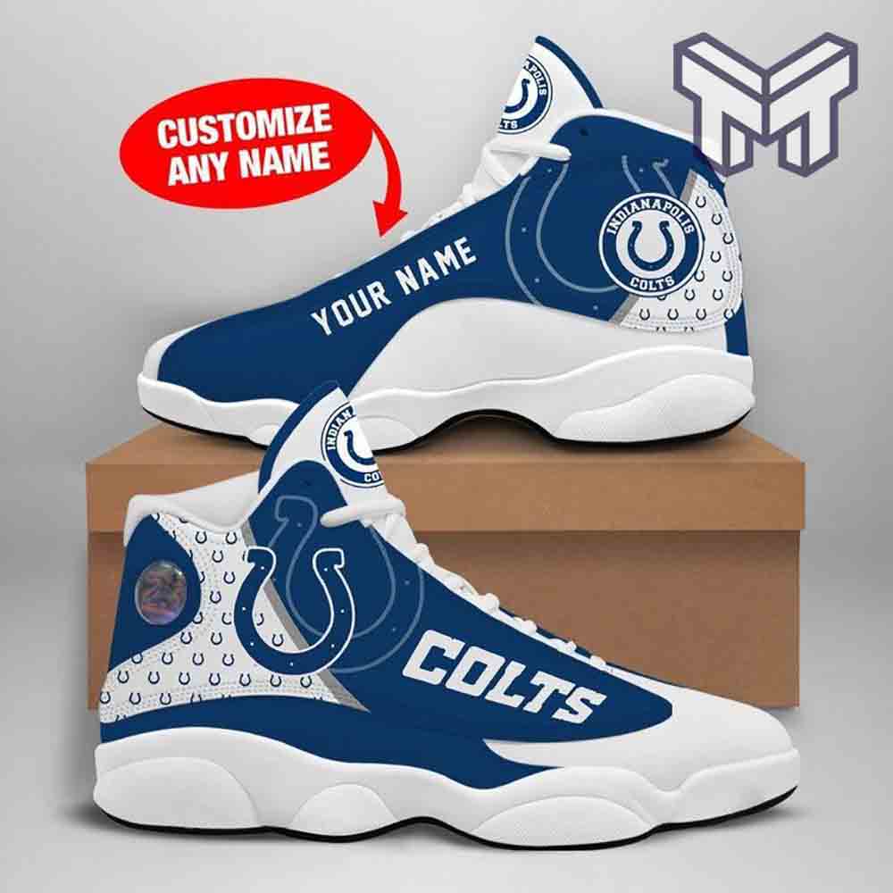 Indianapolis Colts AJ13 Sneakers Shoes For Men And Women Calebmatthewhans